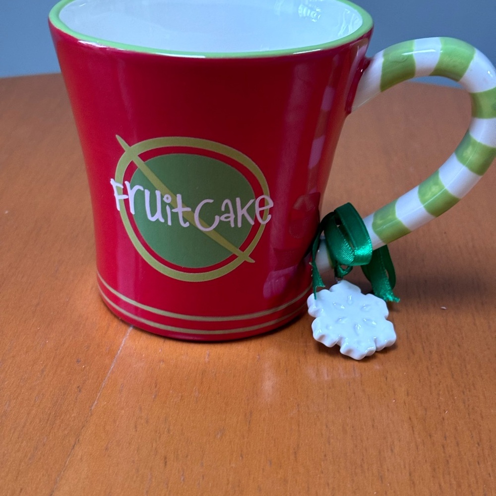 Russ ceramic holiday mug 14oz